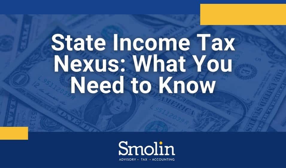 state income tax nexus